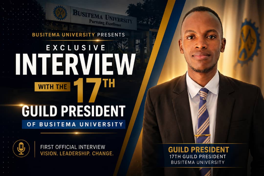 Guild President Kamara Onesmus Outlines His Vision for a More Responsive and Inclusive Busitema University