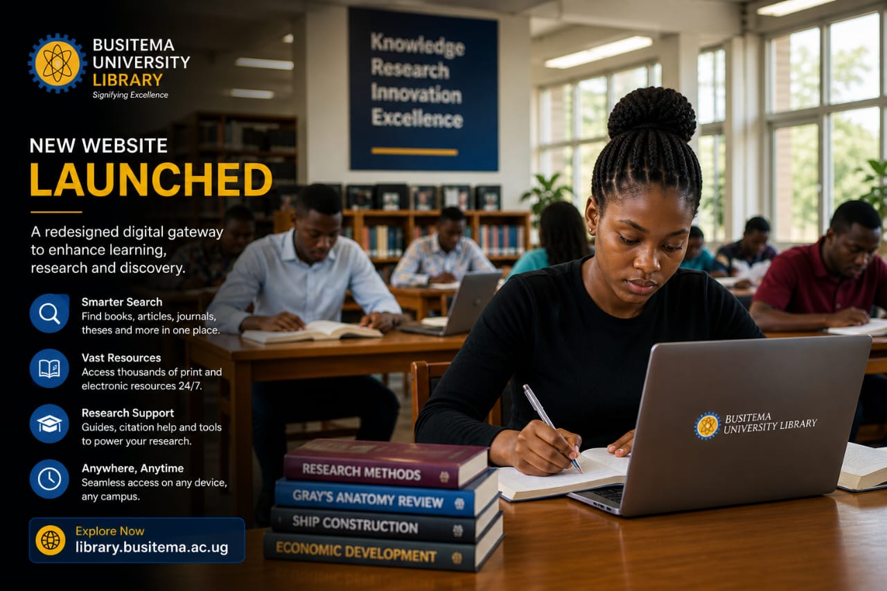 Busitema University Library Website: A Redesigned Digital Gateway to Enhanced Learning and Research