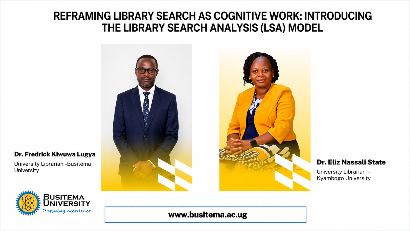 Busitema University Librarian Co-Authors New Model for Understanding How People Really Search