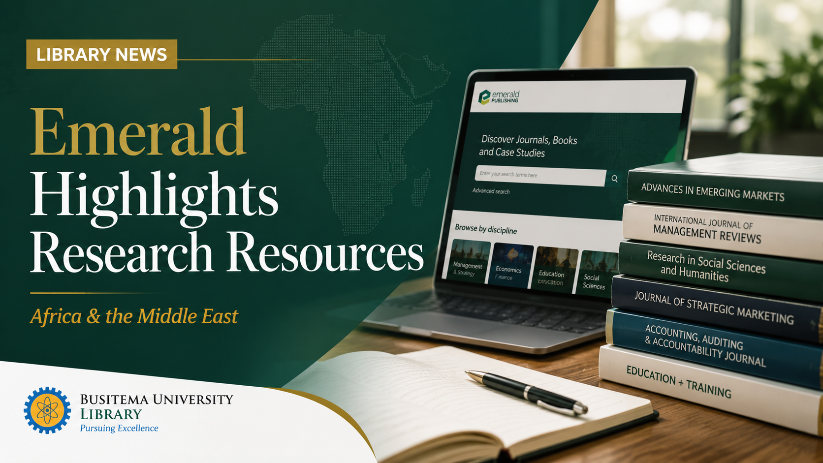 Emerald Highlights Research Resources with a Strong Focus on Africa and the Middle East