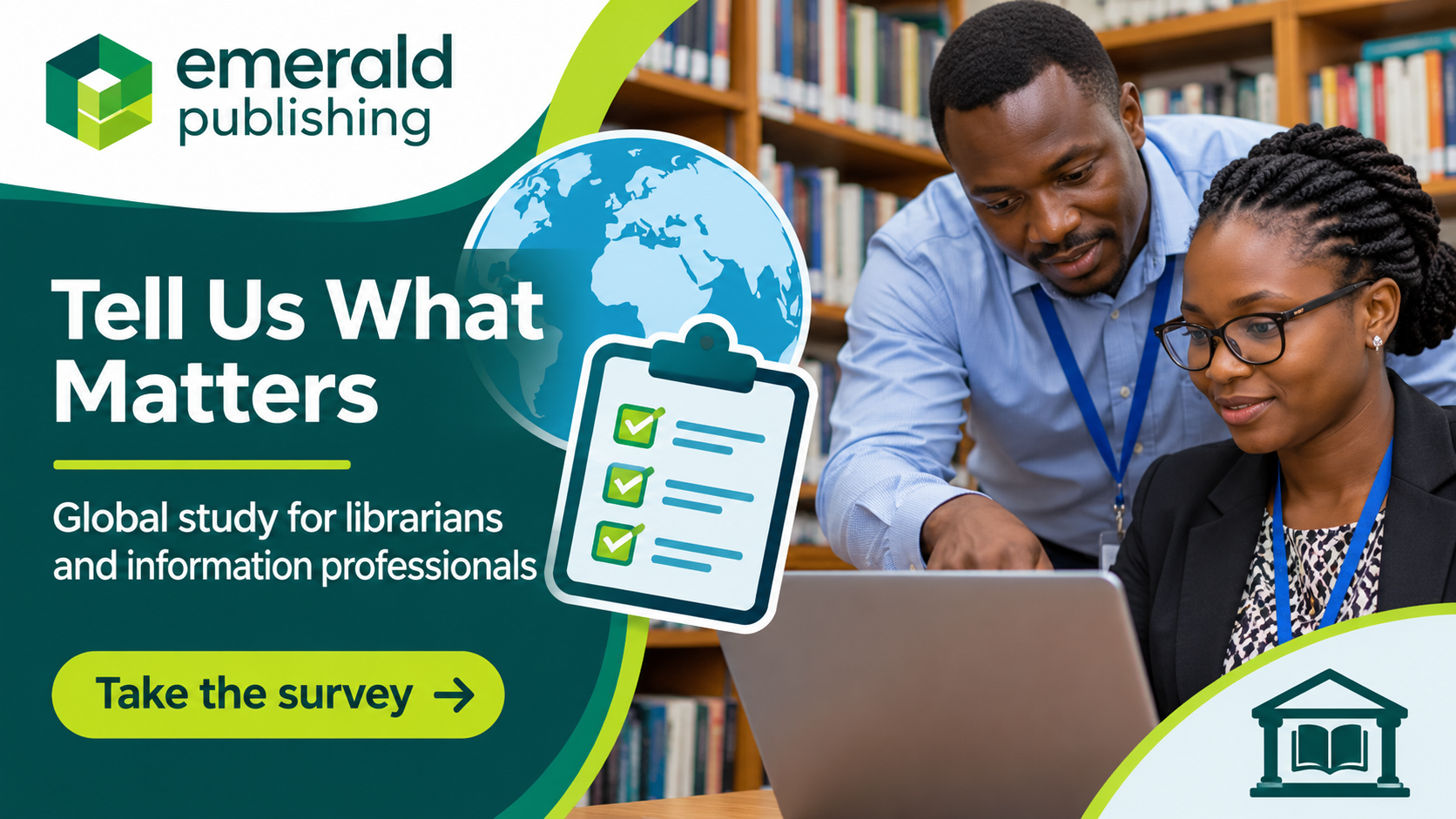 Emerald Publishing Invites Librarians Worldwide to Contribute to Global Study on the Future of Librariesg